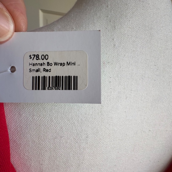 NWT TCEC Hannah Bo Wrap Dress, S - Picture 6 of 7